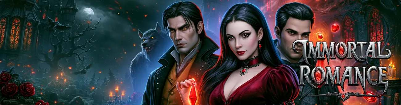 Immortal romance slot Banner 1
